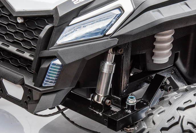UTV electric Racing cu 4 locuri, 600W, 24V, 14Ah, premium, galben [23]