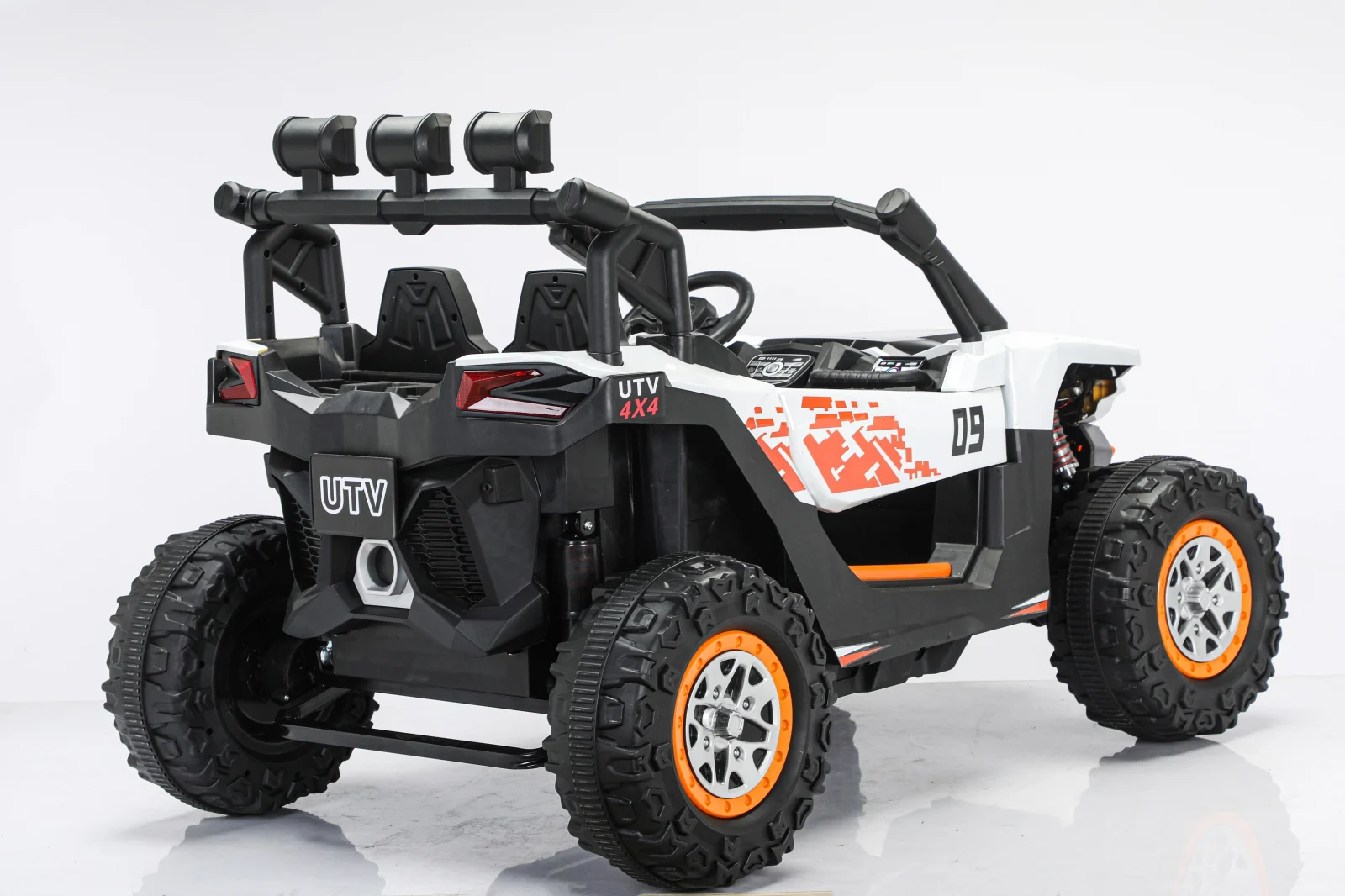 UTV electric RZR2000 4x4, cu 2 locuri, 180W, 12V, echipat premium, alb [4]