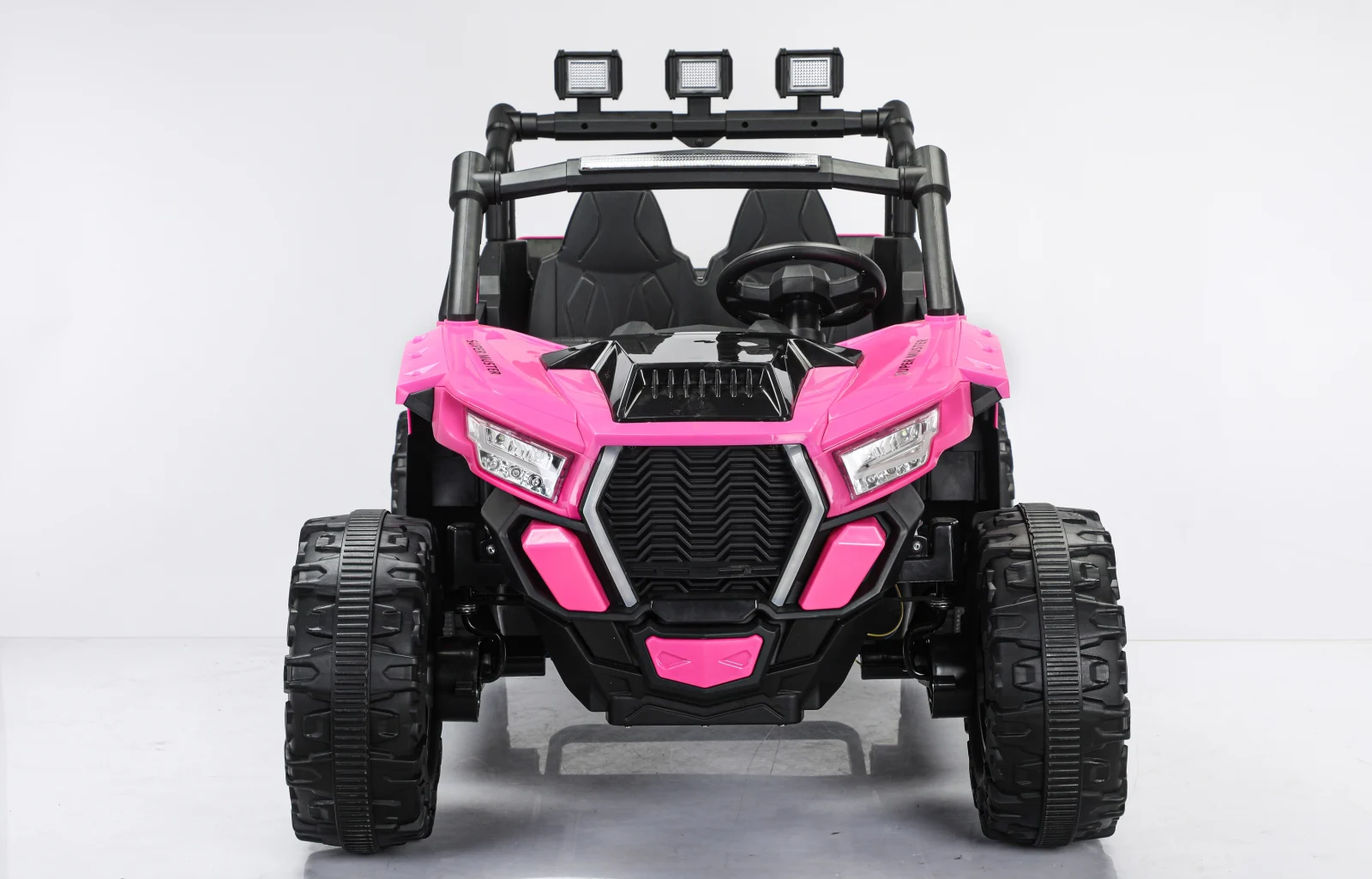 UTV electric RZR2000 4x4, cu 2 locuri, 180W, 12V, echipat premium, roz [18]
