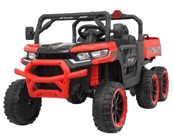 Ride On ATV & UTV - Kids Electric UTV X-Force 24V 300W , Premium 2 Seats, red