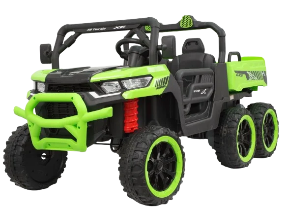 Ride On ATV & UTV - Kids Electric UTV X-Force 24V 300W , Premium 2 Seats, green