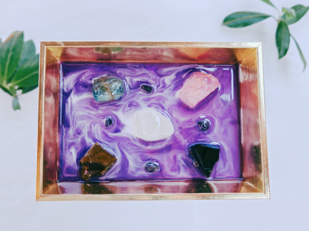 Produse - "Crystal Grids for Your Home Protection – Energetically Infused by Alexandru Răducanu"- 10x15cm