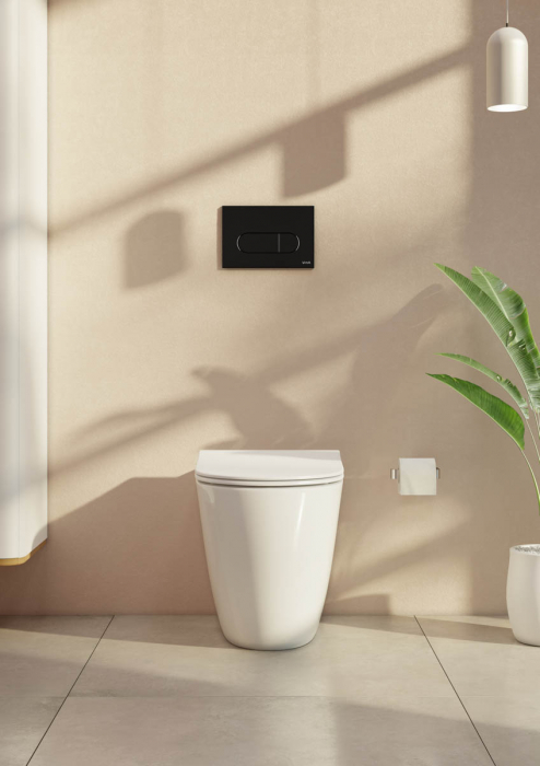 Placa de clatire rotunda Root, negru lucios | 740-2250 [4]