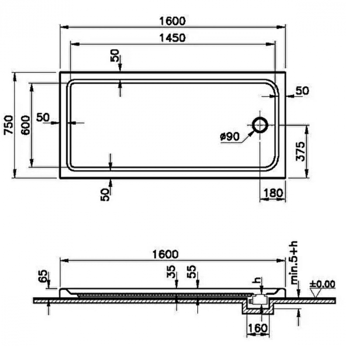 160x75 monoflat | 64450001000 [2]