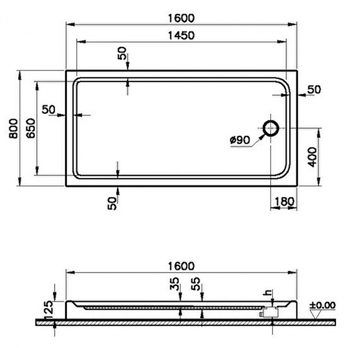 160x80 monobloc | 64330001000 [2]