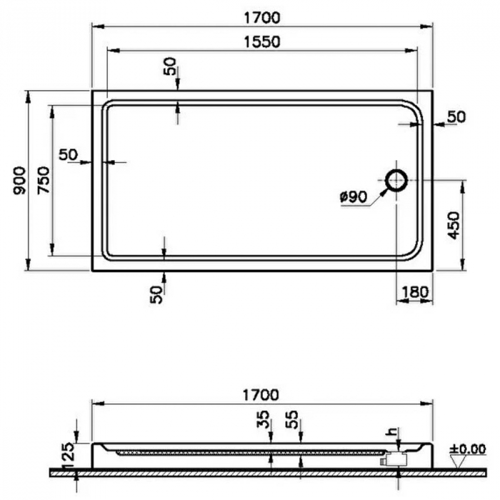 170x90 monobloc | 64340001000 [2]