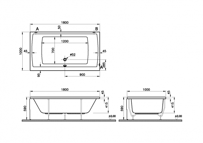 180x100cm, rec, body | 58960001000 [2]