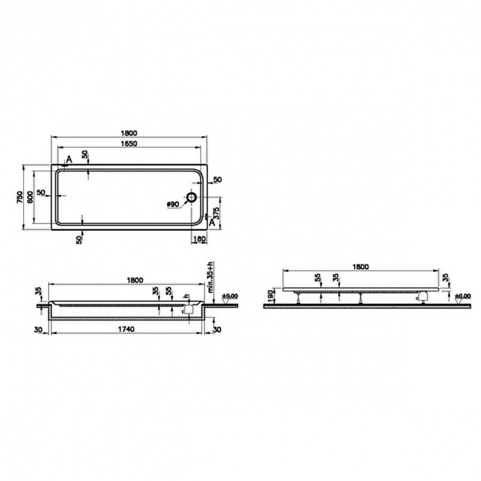 180x75 flat | 64680001000 [2]