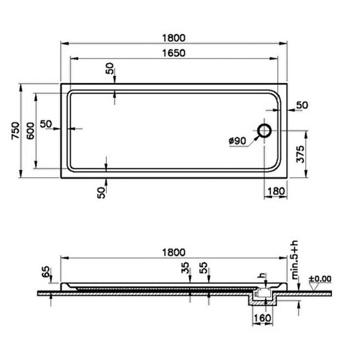 180x75 monoflat | 64430001000 [2]