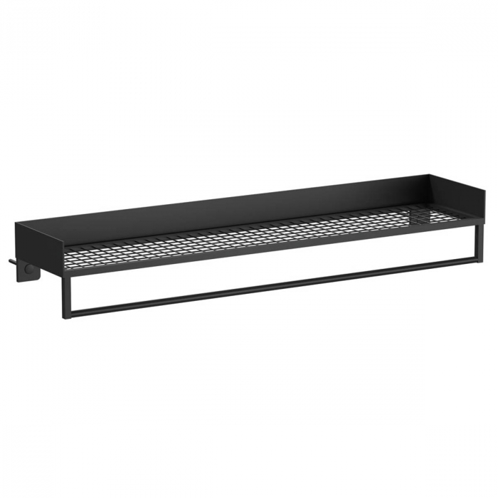 Polita 60cm negru metal | 66605 [1]