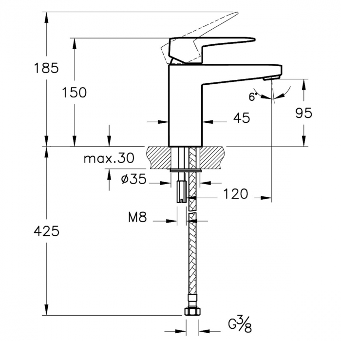 Baterie lavoar baie | A4273234EXP [2]