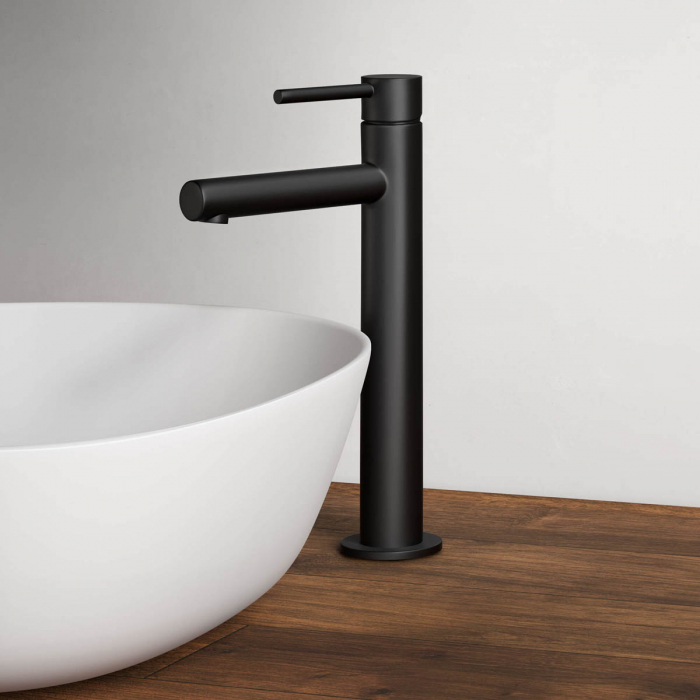 Baterie Inalta negru mat pentru lavoar baie tip bol, design rotund | A4255736WTC [3]