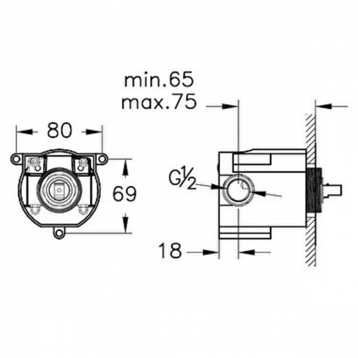 Baterie incastrata dus partea ingropata | A42849 [2]