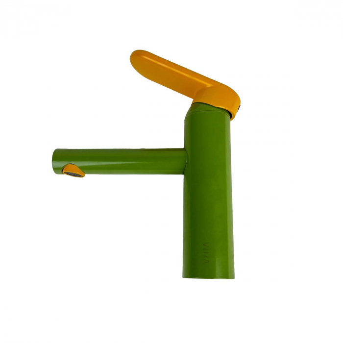 Baterie verde lavoar baie pentru copii cu maner portocaliu | A4266646 [10]