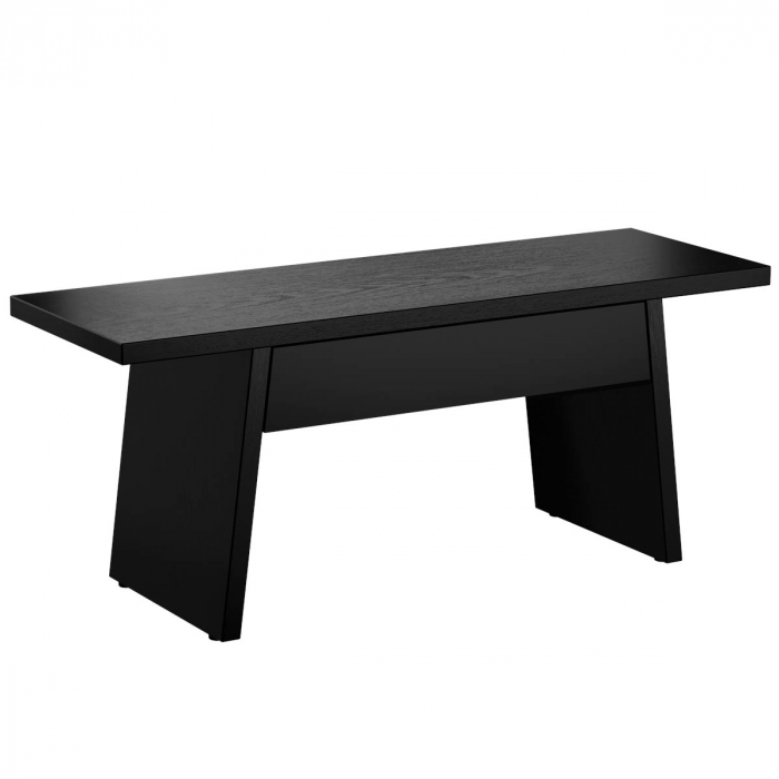 Banca de Baie VitrA 90cm cu finisaj stejar negru si sertar soft-close 66735