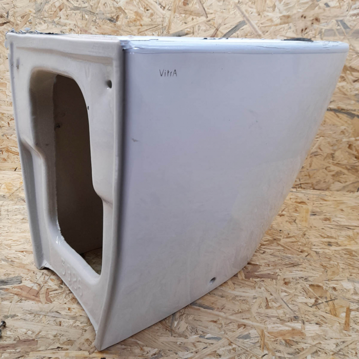 Bideu pe pardoseala lipit de perete 54cm, alb | 5986B003-0288 [6]