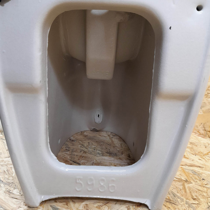 Bideu pe pardoseala lipit de perete 54cm, alb | 5986B003-0288 [10]