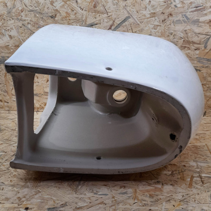 Bideu pe pardoseala lipit de perete 54cm, alb | 5986B003-0288 [7]