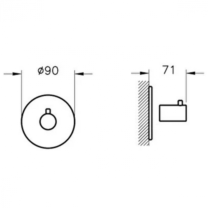 Deviator incastrat cu 3 cai partea aparenta | A4285936 [2]