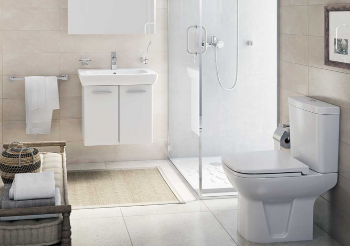 Rezervor WC cu alimentare inferioara, mecanism evacuare cu dubla apasare inclus | 5514B003-5450 [4]