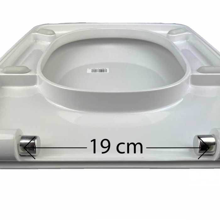 Capac WC Metropole, inchidere lenta soft close, alb | 90-003-009 [4]