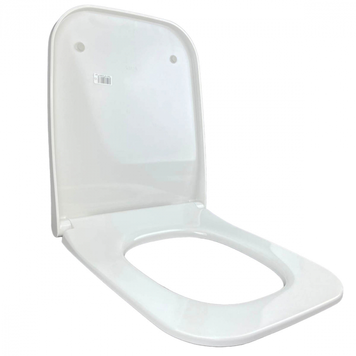 Capac WC slim detasabil cu balamale metalice, fixare de sus, inchidere lenta soft close | 191-003-009 [6]