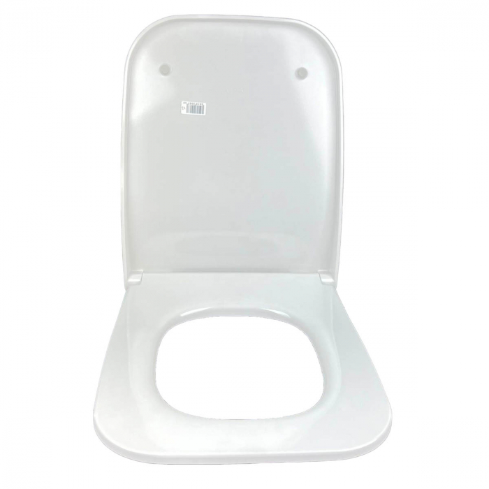 Capac WC slim detasabil cu balamale metalice, fixare de sus, inchidere lenta soft close | 191-003-009 [3]