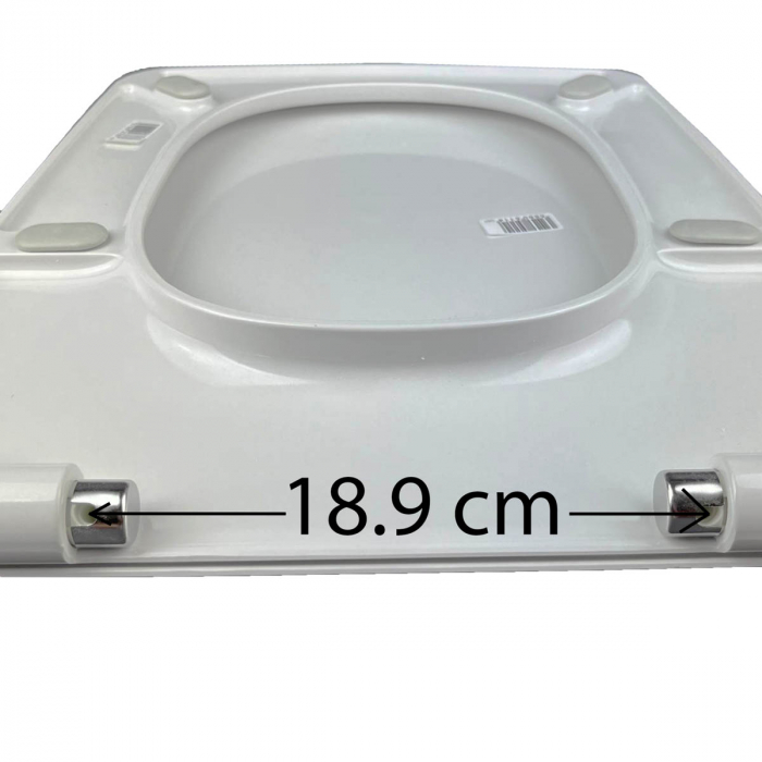 Capac WC slim, inchidere lenta soft close, design Metropole | 122-003-009 [4]