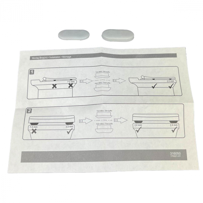 Capac WC slim, inchidere lenta soft close, design Metropole | 122-003-009 [9]