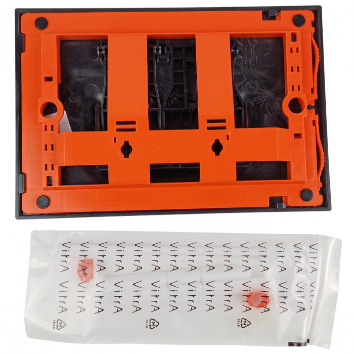 Clapeta de actionare anti-fingerprint, fara urme de degete dupa apasare | 740-0686 [6]