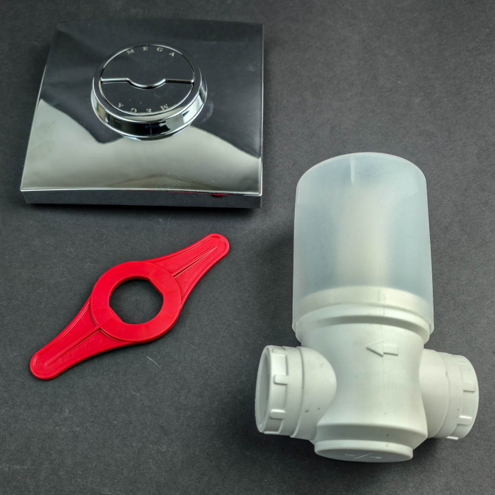 Clapeta de actionare patrata VitrA, 3/6 litri, finisaj crom | MY-7031 [5]