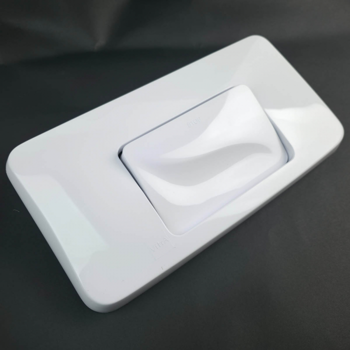 Clapeta de actionare VitrA cu un singur buton, alb | 426238YP [9]