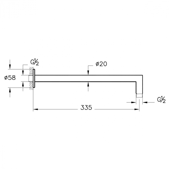 Teava de conexiune 90 de grade incastrata | A42631 [2]