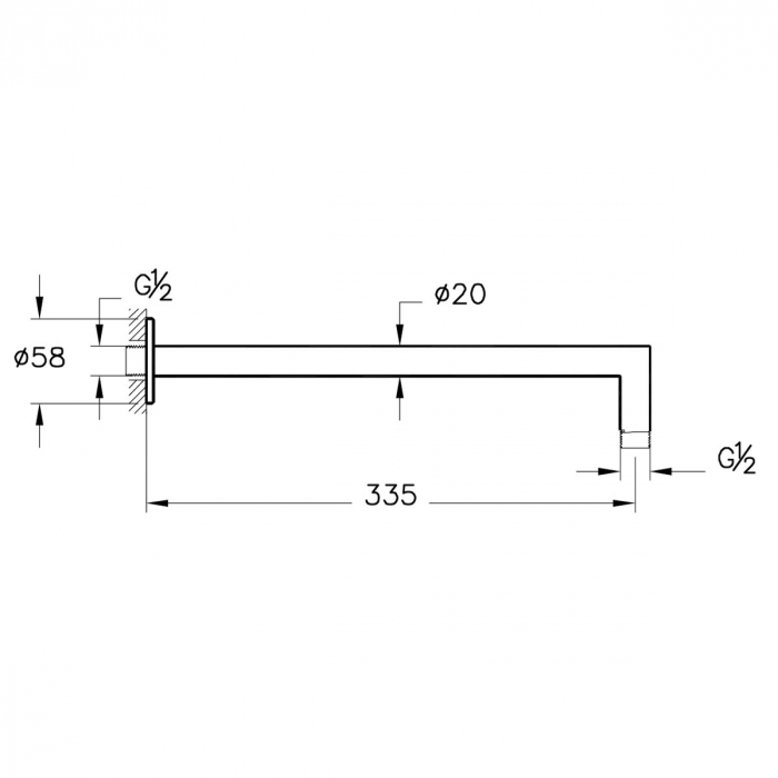 Teava de conexiune 90 de grade incastrata | A4263134 [2]
