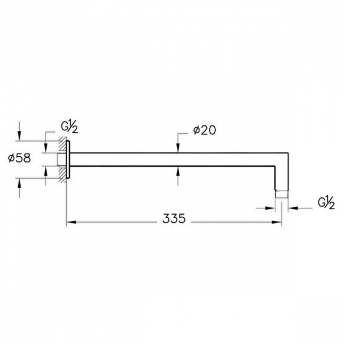 Teava de conexiune 90 de grade incastrata | A4263136 [2]