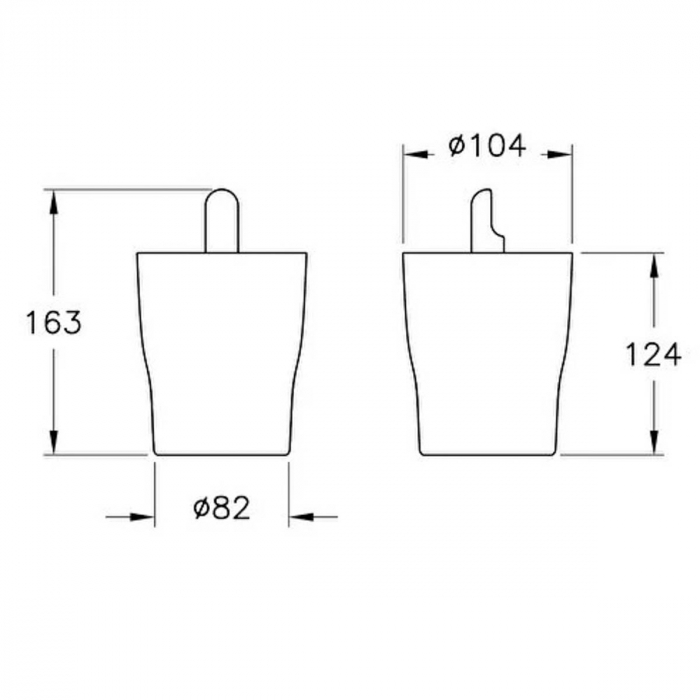 Cotton box, crom/mat alb | A4430857 [2]