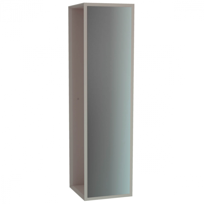 Frame bathrobe unit, 40cm, taupe mat | 61265 [1]