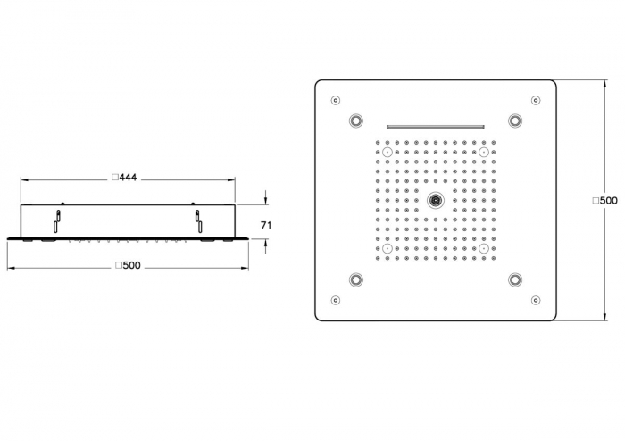 Hiera 5F patrat cap de dus | A45734 [2]