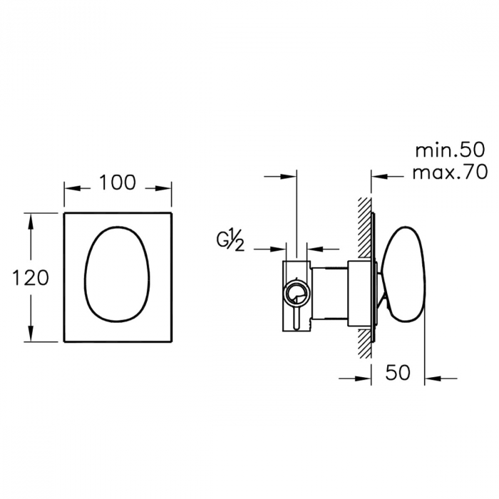 Deviator incastrat cu 3 cai | A41840 [2]