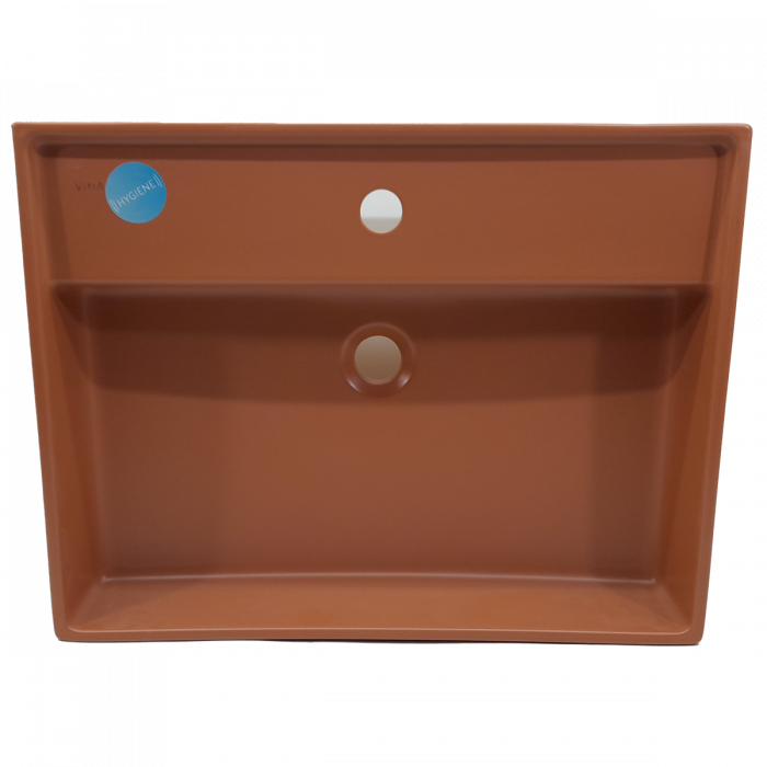 Lavoar / chiuveta baie 60cm x 46cm, cu orificiul pentru baterie si preaplin | 7414B077-0631 [3]