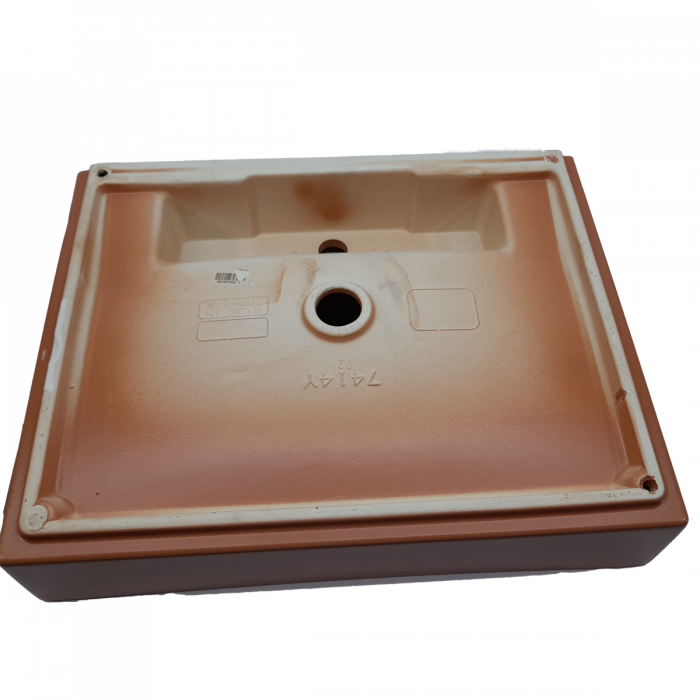 Lavoar / chiuveta baie 60cm x 46cm, cu orificiul pentru baterie si preaplin | 7414B077-0631 [4]