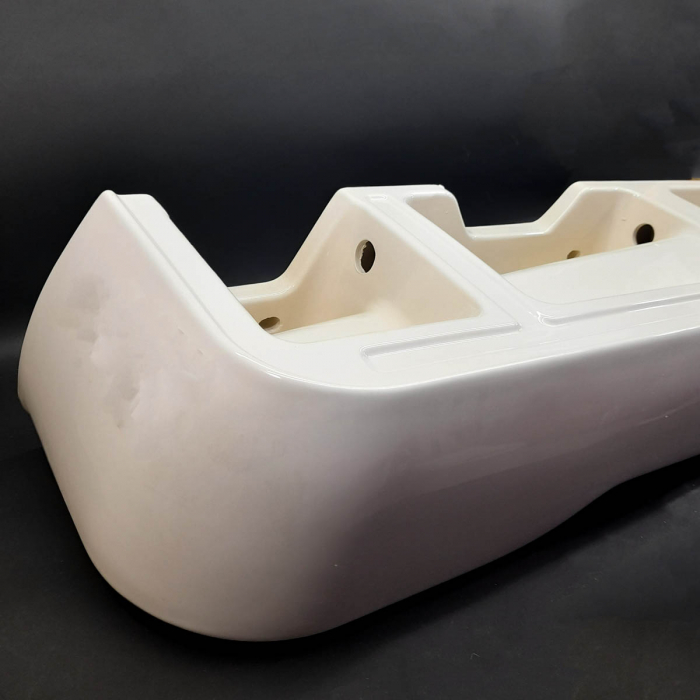 Lavoar / chiuveta baie copii cu 3 nivele, 125cm, 3 orificii pentru baterie, cu orificiul preaplin | 7352B003-1742 [6]