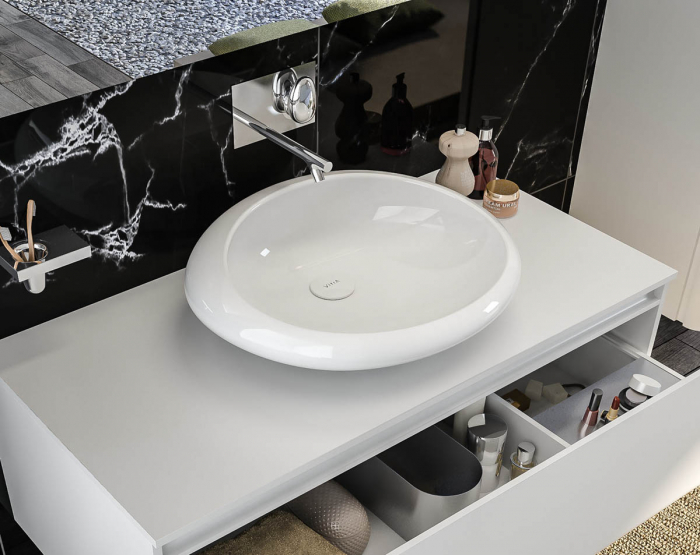 ‎Lavoar / chiuveta baie pe blat 60cm alb | 4280B403-0016 [4]