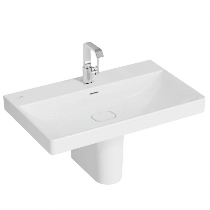 Lavoar / chiuveta baie standard 80cm cu orificiul pentru baterie si preaplin | 7527B003-0001 [2]