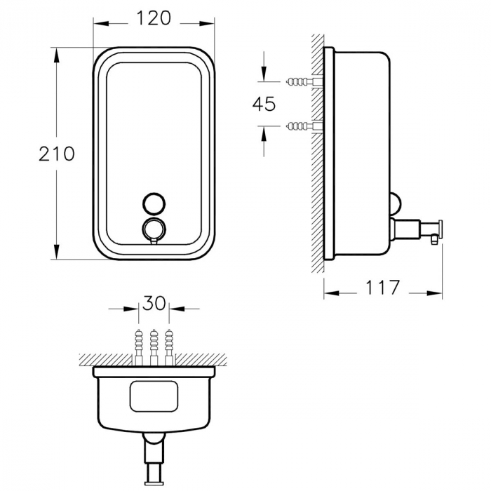 Dozator / dispenser sapun lichid | A44505 [2]