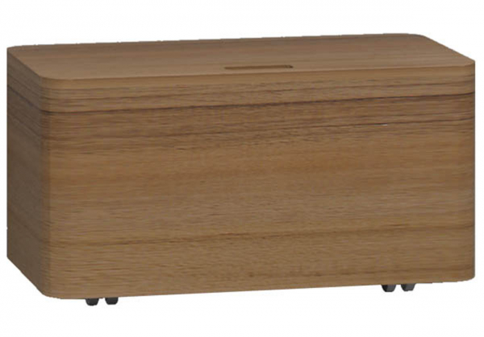 base unit cu roti 80cm, waved natural wood | 56181 [1]
