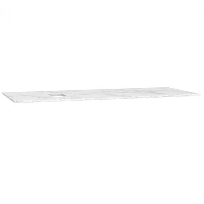 counter, cu orificiu robinet, cu stanga syphon hole 120 cm, neolith | 65727 [1]