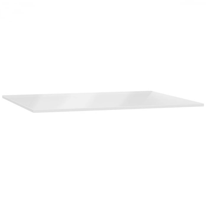 glass counter, fara hole 60cm alb   65757