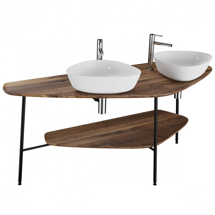 big pe blat, 160cm, dark oak, double | 64043 [1]