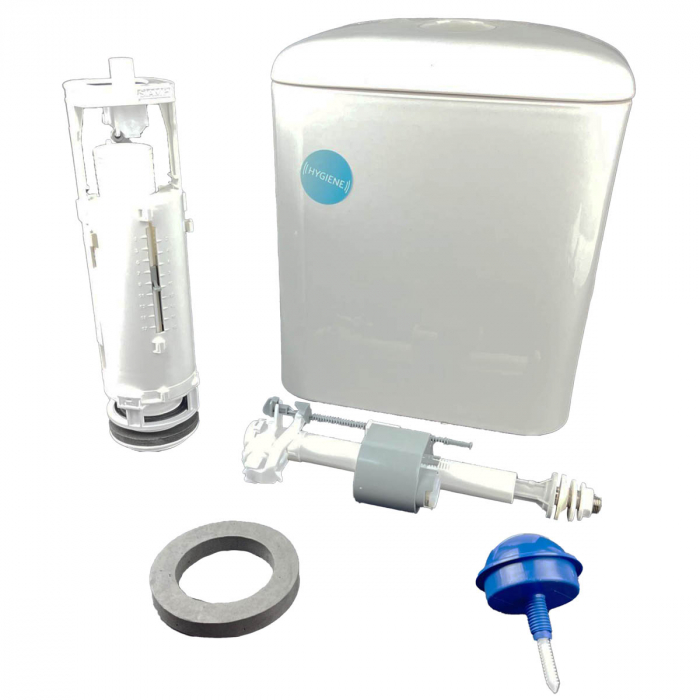 Rezervor WC copii cu alimentare inferioara 330 - 3022 mecanism rezervor apa WC inclus | 7363B003-5723 [4]